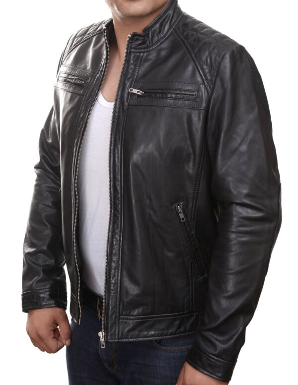 Kayzer Men’s Leather Jacket PHOENIX - Image 3