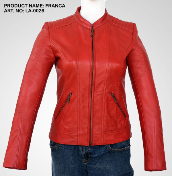 Franca Leather Jacket