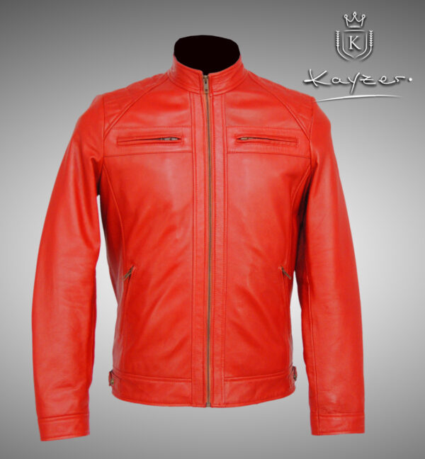 Kayzer Men’s Leather Jacket PHOENIX - Image 8