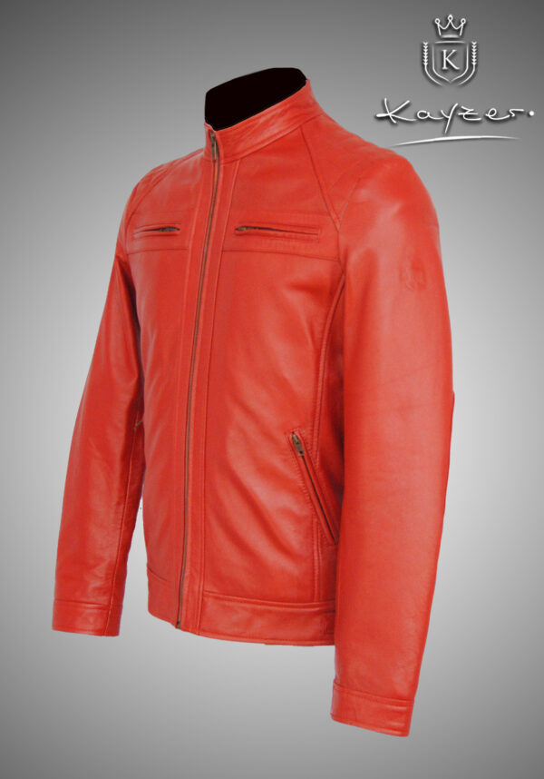 Kayzer Men’s Leather Jacket PHOENIX - Image 9