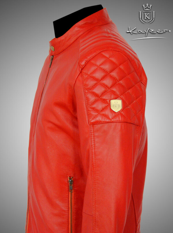 Kayzer Men’s Leather Jacket PHOENIX - Image 10