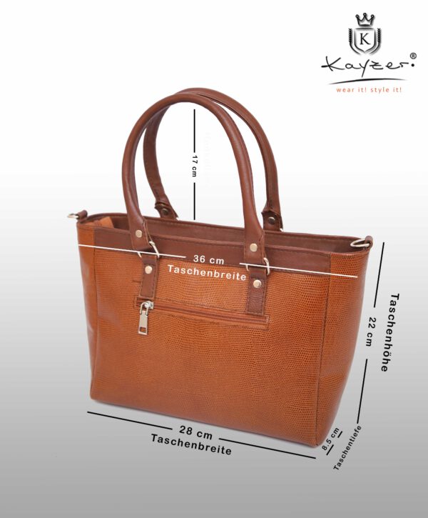 Kayzer Ladies Handbag CORDOVAN - Image 3