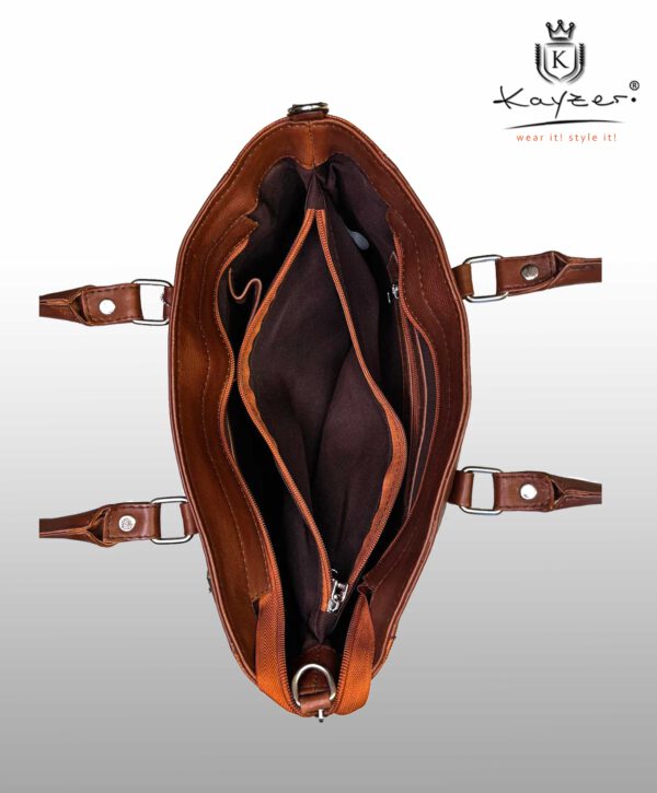 Kayzer Ladies Handbag CORDOVAN - Image 8