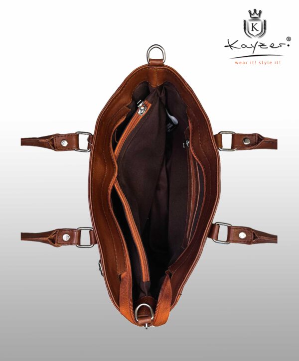 Kayzer Ladies Handbag CORDOVAN - Image 7