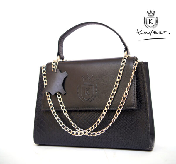 Kayzer Leather Handbag ELEGANCIA - Image 10