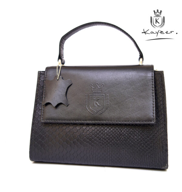 Kayzer Leather Handbag ELEGANCIA - Image 9