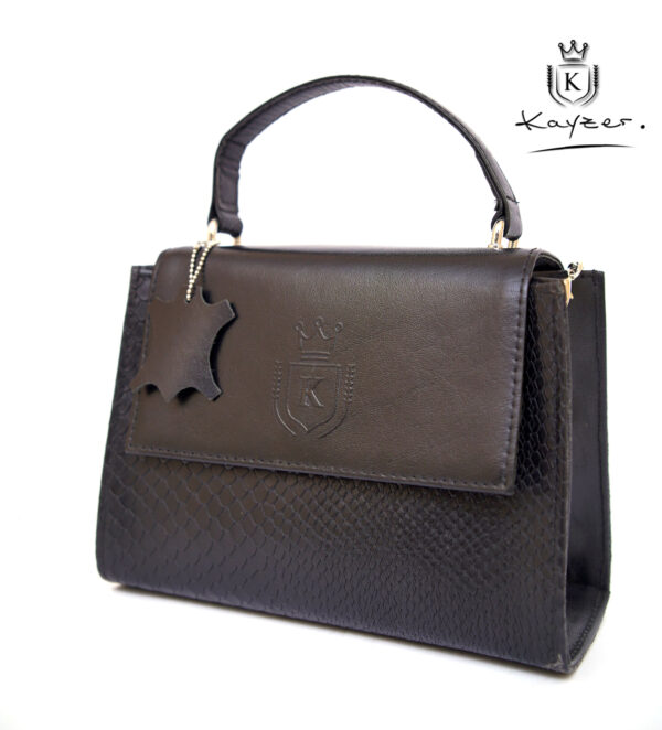 Kayzer Leather Handbag ELEGANCIA - Image 8