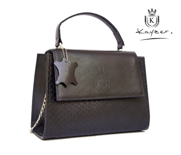Kayzer Leather Handbag ELEGANCIA - Image 7