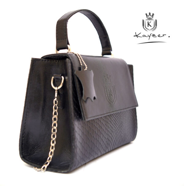 Kayzer Leather Handbag ELEGANCIA - Image 6