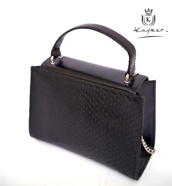 Kayzer Leather Handbag ELEGANCIA - Image 4