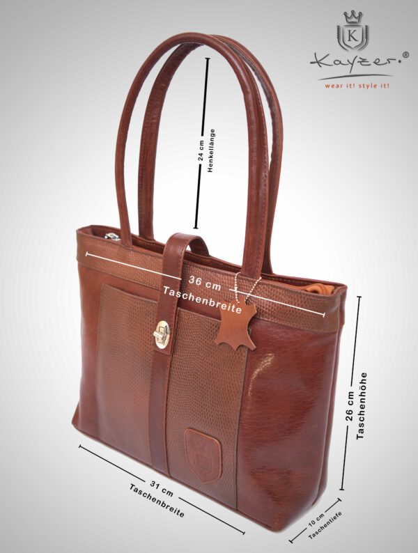 VELVETINE by Kayzer | Women’s Genuine Leather Shoulder Bag - Image 4