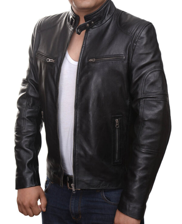 Kayzer Men's Leather Jacket KASHGAR - Image 4