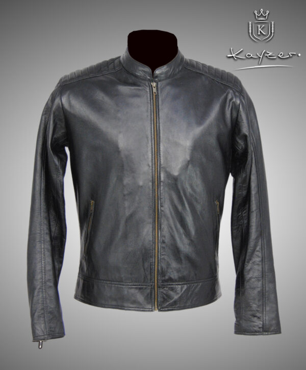 Kayzer Men’s  Leather Jacket YONKERS - Image 6