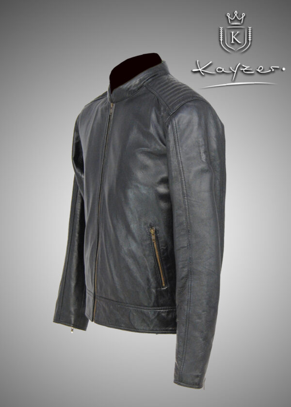 Kayzer Men’s  Leather Jacket YONKERS - Image 7
