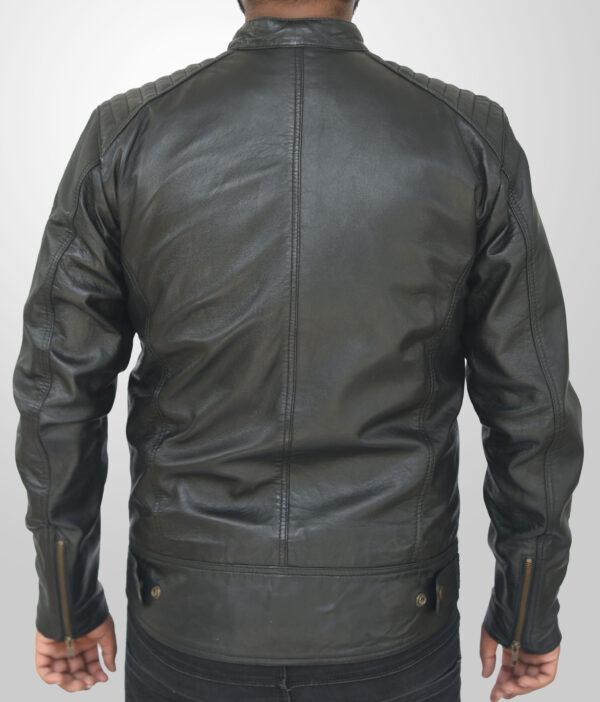 Kayzer Men’s  Leather Jacket YONKERS - Image 4