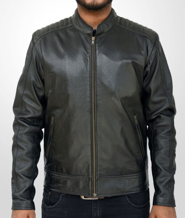Kayzer Men’s  Leather Jacket YONKERS - Image 3