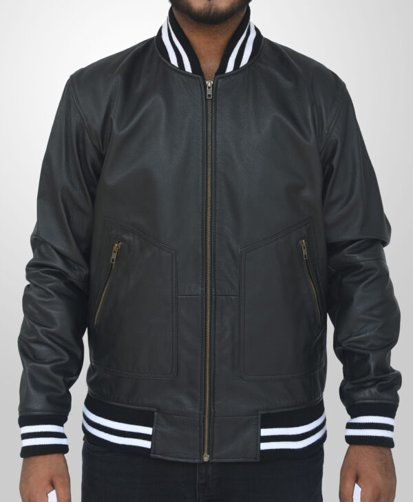 Kayzer Men's Leather Jacket COLUMBUS - Image 3