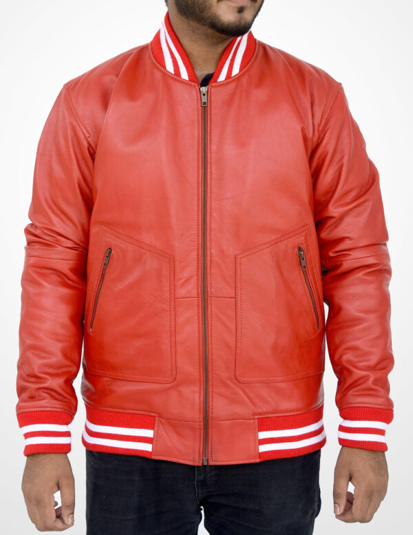 Kayzer Men's Leather Jacket COLUMBUS - Image 5