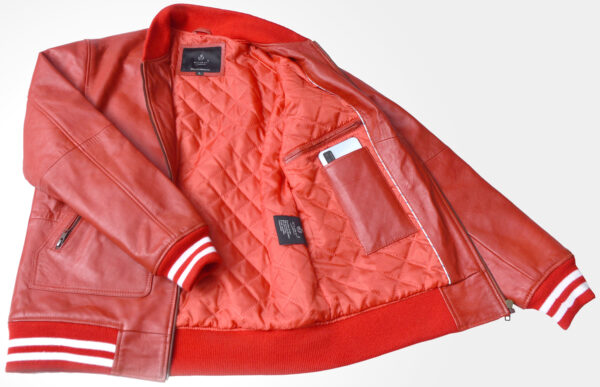 Kayzer Men's Leather Jacket COLUMBUS - Image 6