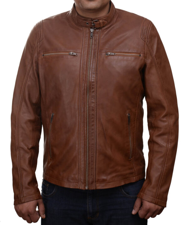 Kayzer  Men’s Leather Jacket TARIJA - Image 3