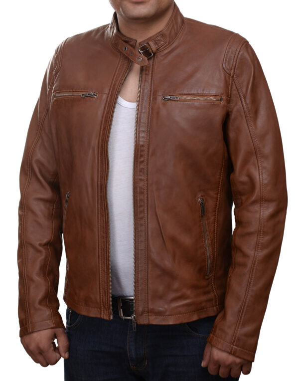 Kayzer  Men’s Leather Jacket TARIJA